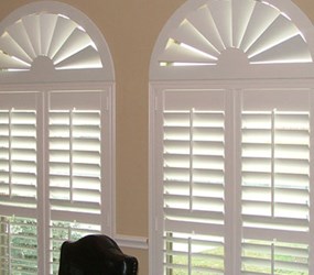 American Blinds: Trademark Custom Composite Wood Arch